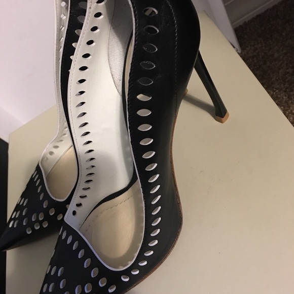 Christian Dior verso laser cut pumps SZ 39.5 - Picture 3 of 4